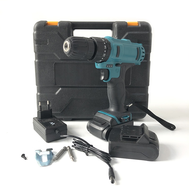 Rechargeable Homehold Heavy Duty Screwdriver Hand Drilling Machine Small Cordless Drill